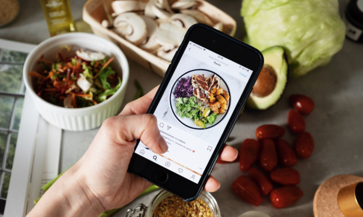 Visibilidad en Instagram - Foto de comida